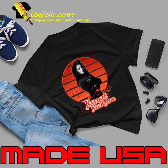 Janet jackson singer american dacncer pop  hip hop music vintage T-Shirt