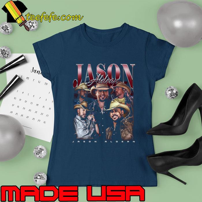 Jason Aldean American Country Music Singer Broken Bow Records T-Shirt Ladies tee Jason Aldean American Country Music Singer Broken Bow Records T-Shirt Ladies tee