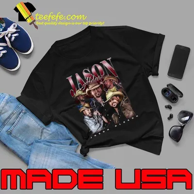 Jason Aldean American Country Music Singer Broken Bow Records T-Shirt