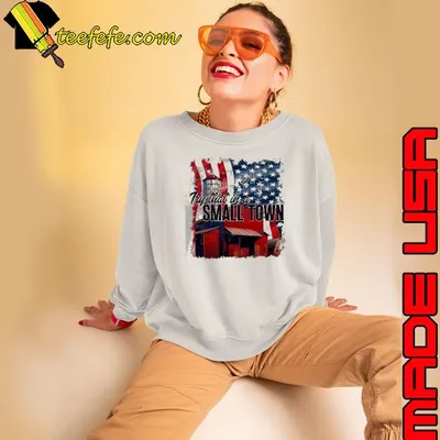 Jason Aldean Song Country Music Small Town American Flag shirt