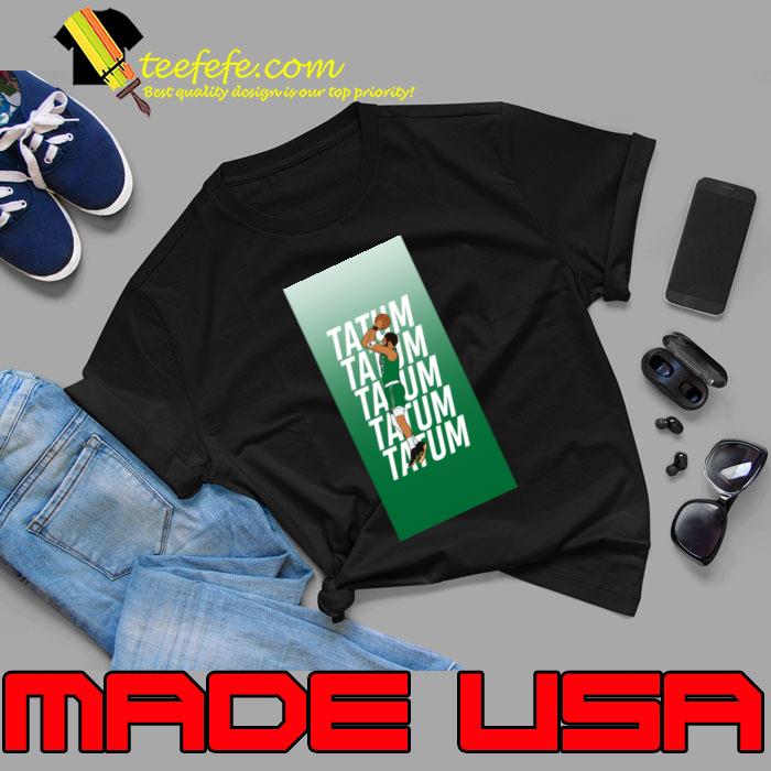 Jayson Tatum Gradient An American basketball Boston Celtics T-Shirt Jayson Tatum Gradient An American basketball Boston Celtics T-Shirt