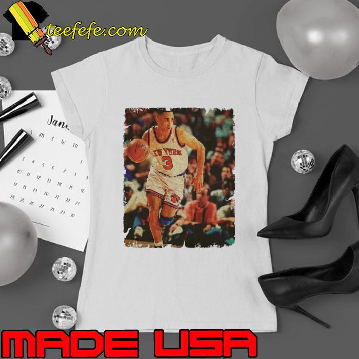John Starks An American Player Basketball One of The 90's Knicks OG's T-Shirt Ladies tee John Starks An American Player Basketball One of The 90's Knicks OG's T-Shirt Ladies tee