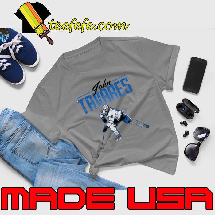 John Tavares Canadian Hockey For Toronto Maple Leafs Retro T-Shirt Unisex John Tavares Canadian Hockey For Toronto Maple Leafs Retro T-Shirt Unisex