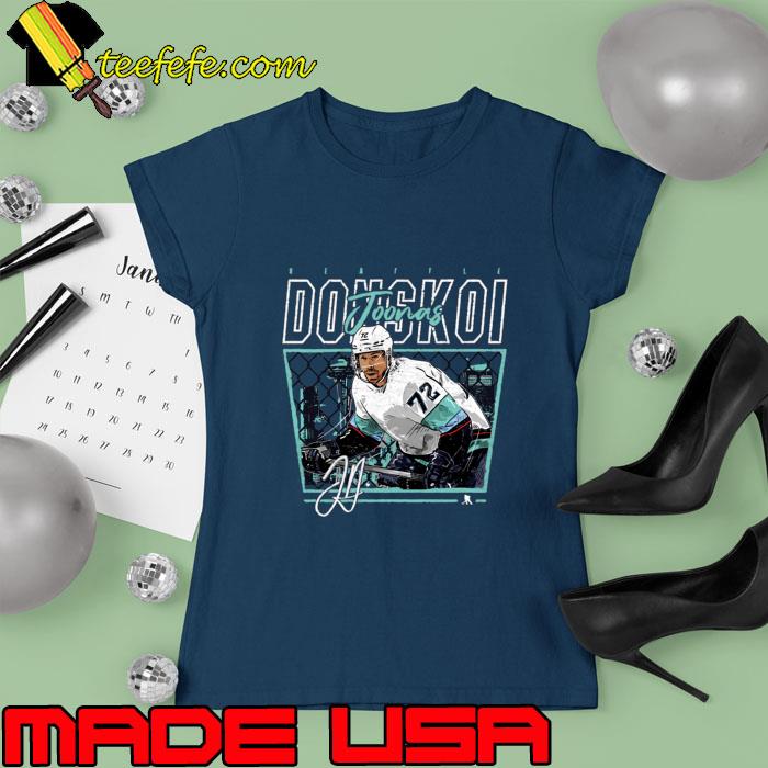 Joonas Donskoi Seattle Cage Signature T-Shirt Ladies tee Joonas Donskoi Seattle Cage Signature T-Shirt Ladies tee
