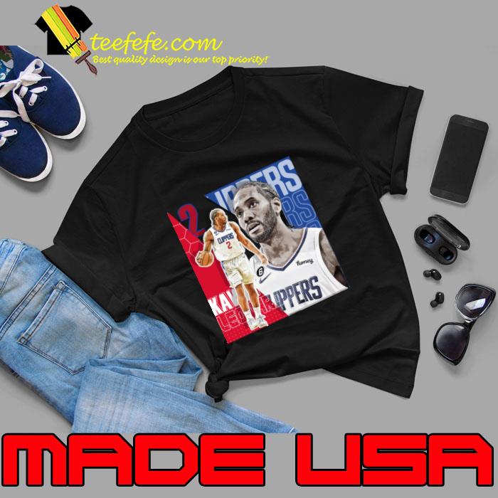 Kawhi Leonard American Basketball Los Angeles Poster Clippers T-Shirt