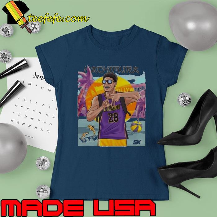 Lakeshow Hachimura Here To Stay s Ladies tee Lakeshow Hachimura Here To Stay s Ladies tee