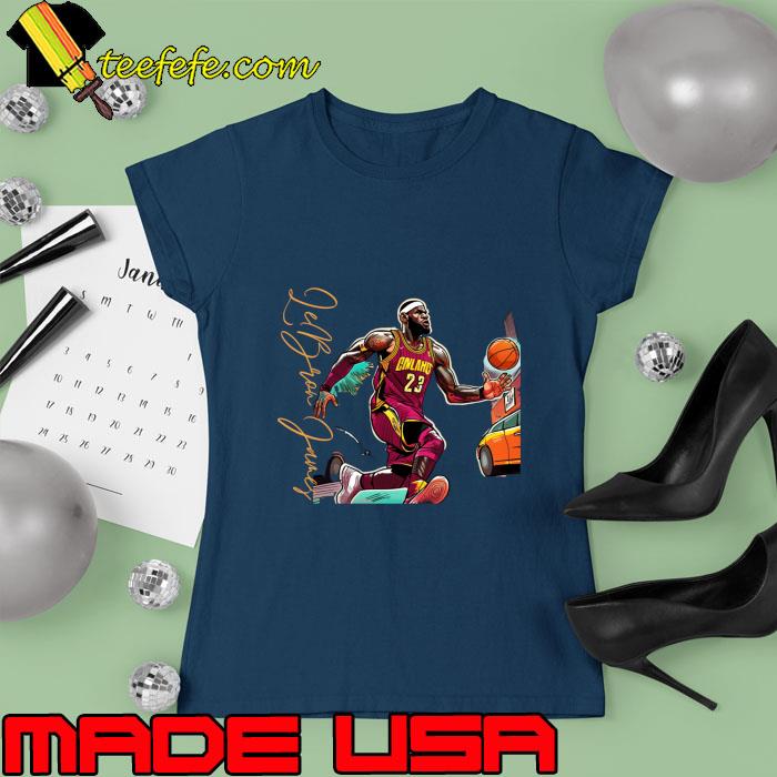 Lebron James goat Victor illustration artwork T-Shirt Ladies tee Lebron James goat Victor illustration artwork T-Shirt Ladies tee