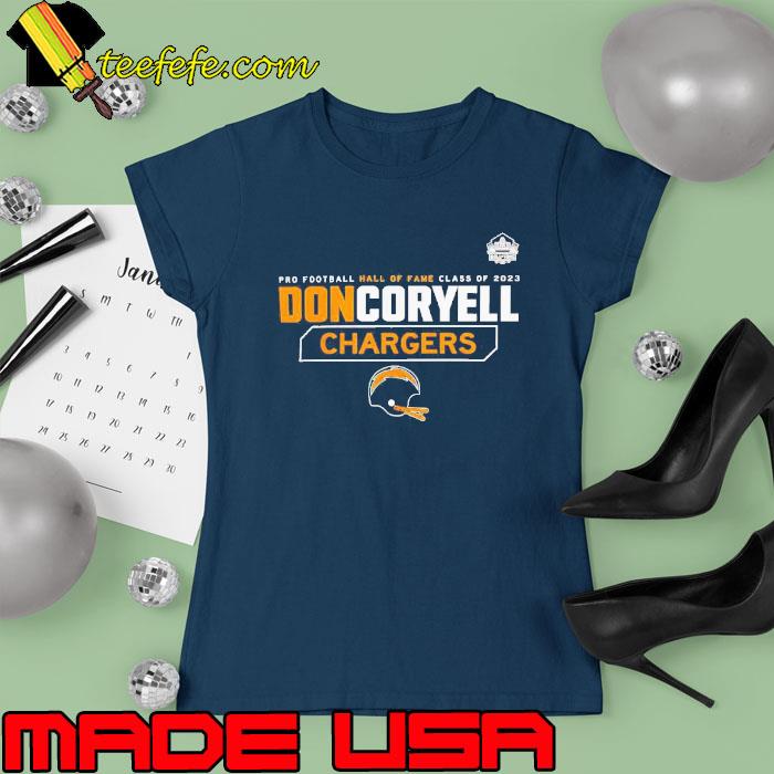 Don Coryell Los Angeles Chargers Pro Football Hall Of Fame 2023 Shirt,  hoodie, sweater, long sleeve and tank top