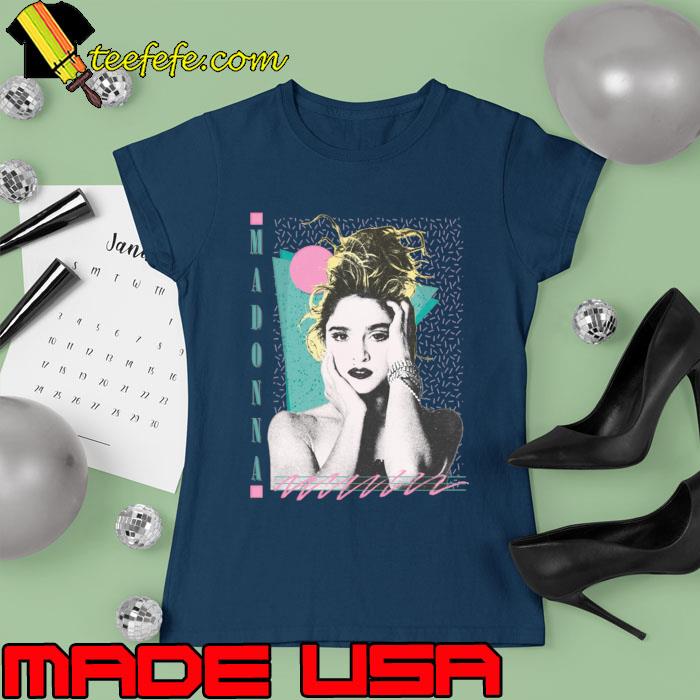 Madonna an American singer 80s retro T-Shirt Ladies tee Madonna an American singer 80s retro T-Shirt Ladies tee