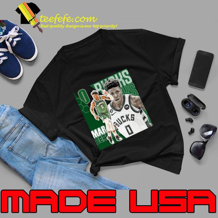 MarJon Beauchamp Basketball Player American Milwaukee Bucks T-Shirt