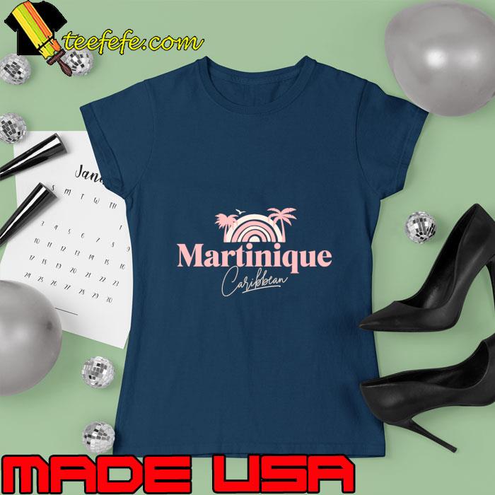 Martinique Caribbean Beach T-Shirt Ladies tee Martinique Caribbean Beach T-Shirt Ladies tee
