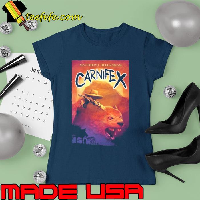Matthew J Hellscream Carnifex Wolf s Ladies tee Matthew J Hellscream Carnifex Wolf s Ladies tee