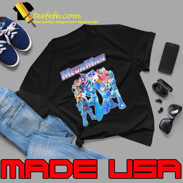 Mega man Jumpman Video Game Pixel Robot Android Rockman s Unisex Mega man Jumpman Video Game Pixel Robot Android Rockman s Unisex