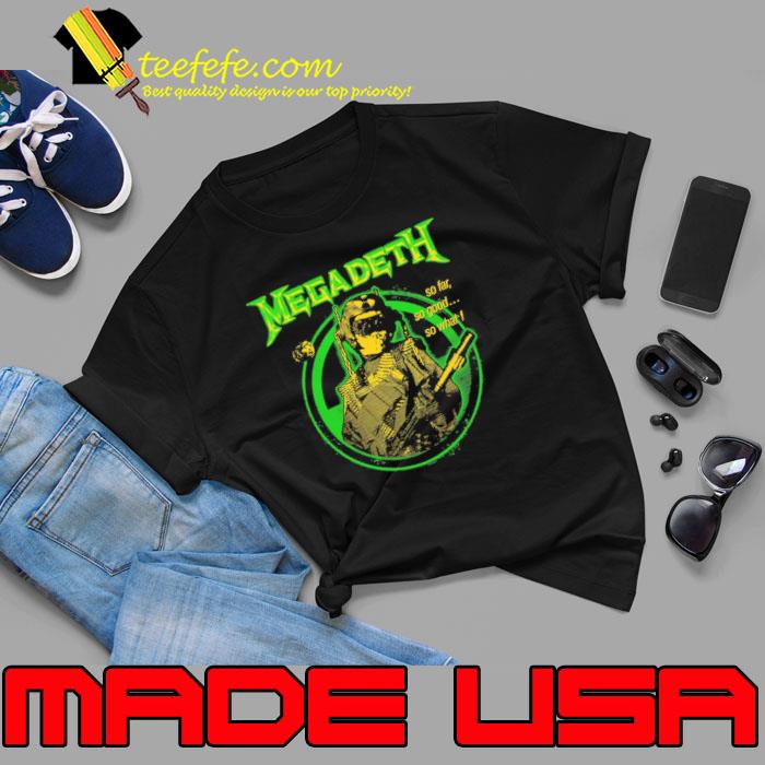 Megadeth SFSGSW Hi Contrast Shirt