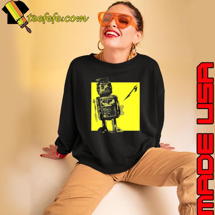 Metallica 72 Seasons Burnt Robot Shirt Sweatshirt Metallica 72 Seasons Burnt Robot Shirt Sweatshirt