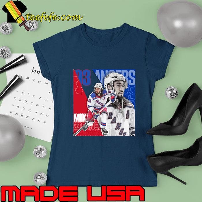 Mika Zibanejad Hockey Sports New York Rangers Rangers T-Shirt Ladies tee Mika Zibanejad Hockey Sports New York Rangers Rangers T-Shirt Ladies tee
