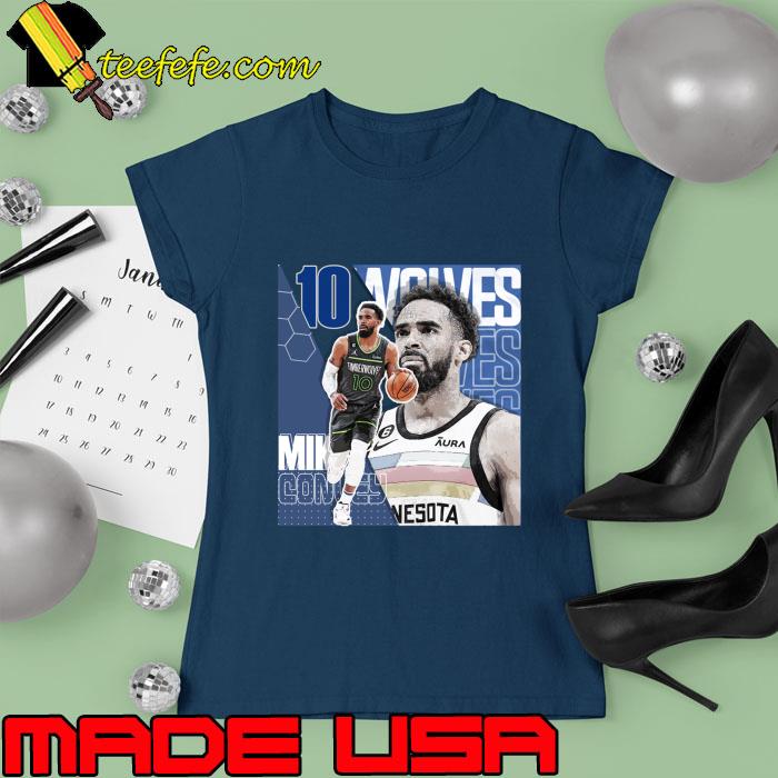 Mike Conley Basketball Design Poster Timberwolves T-Shirt Ladies tee Mike Conley Basketball Design Poster Timberwolves T-Shirt Ladies tee