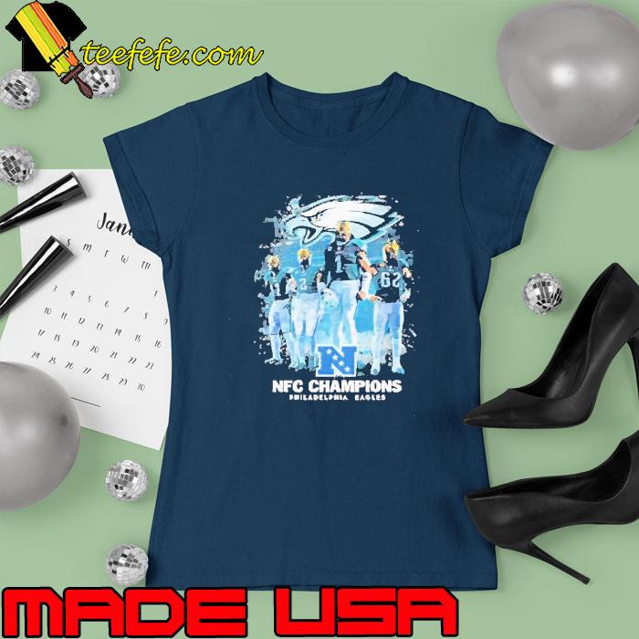 NFC champion philadelphia eagles 2023 Football s Ladies tee NFC champion philadelphia eagles 2023 Football s Ladies tee