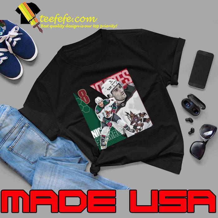 Nick Schmaltz Hockey American Player NHL For The Arizona Coyotes T-Shirt