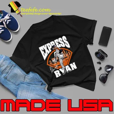 Nolan Ryan Signature An American Former Professional Baseball Houston Express Field T-Shirt