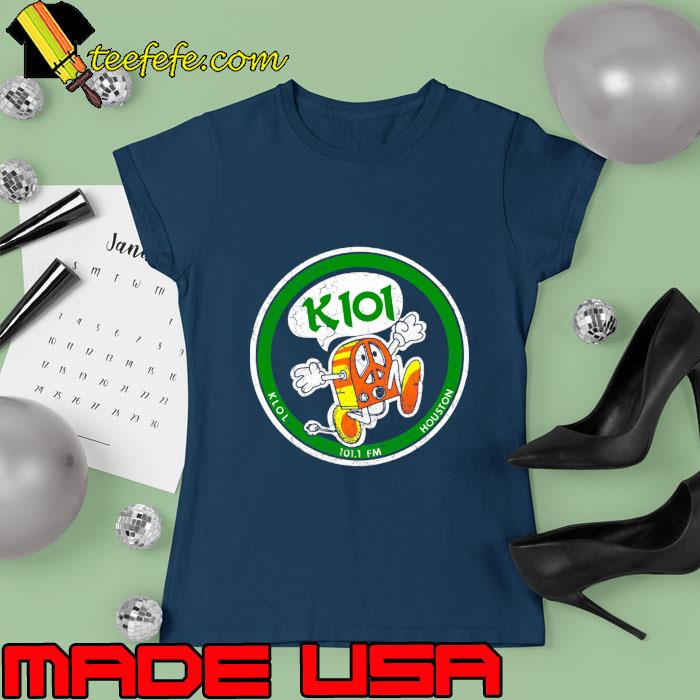 Official vintage K 101 Radio Station Klol Houston T-Shirt Ladies tee Official vintage K 101 Radio Station Klol Houston T-Shirt Ladies tee