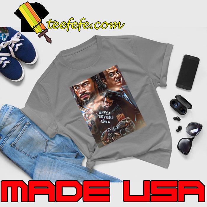Original head of the table Roman Reigns wreck every leave T-Shirt Unisex Original head of the table Roman Reigns wreck every leave T-Shirt Unisex