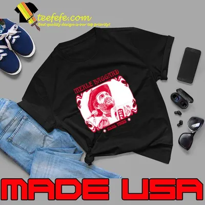 Original merle Haggard Mama Tried Country Music T-Shirt