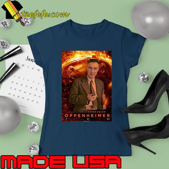 Original oppenheimer The Man Behind the Bomb T-Shirt Ladies tee Original oppenheimer The Man Behind the Bomb T-Shirt Ladies tee
