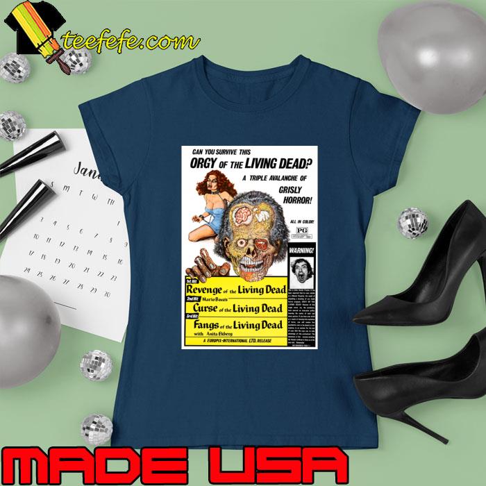 Original orgy of the Living Dead T-Shirt Ladies tee Original orgy of the Living Dead T-Shirt Ladies tee