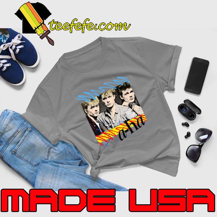 Original Vintage Styled 1980s A-Ha Singer T-Shirt Unisex Original Vintage Styled 1980s A-Ha Singer T-Shirt Unisex