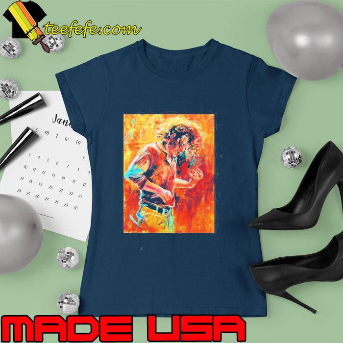 Painting Cocker Fanart Joe Cocker Unisex T-Shirt Ladies tee Painting Cocker Fanart Joe Cocker Unisex T-Shirt Ladies tee