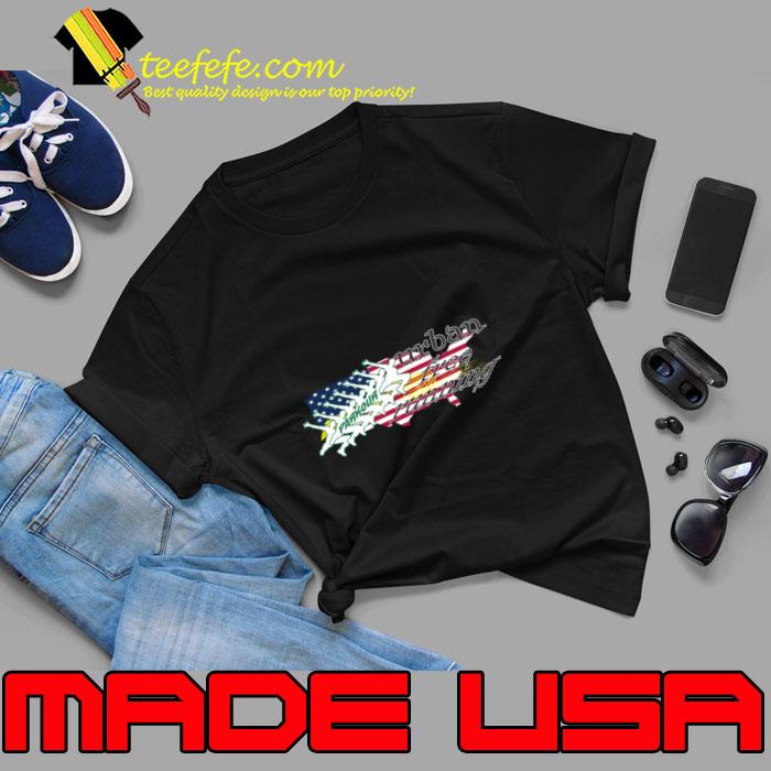 Parkour urban free running America flag T-Shirt