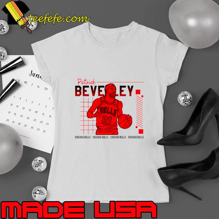 Patrick Beverley Basketball On Chicago Bulls T-Shirt Ladies tee Patrick Beverley Basketball On Chicago Bulls T-Shirt Ladies tee