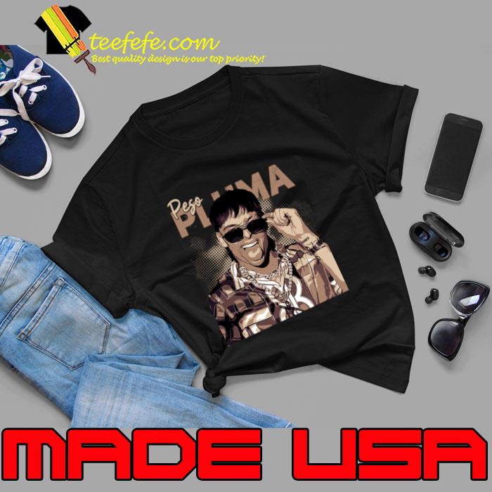 Peso pluma wear sunglasses music rock mexican rapper T-Shirt