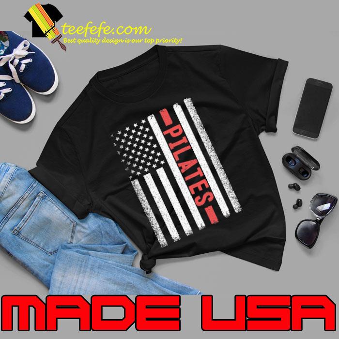 Pilates American Flag 4th of July Shirt