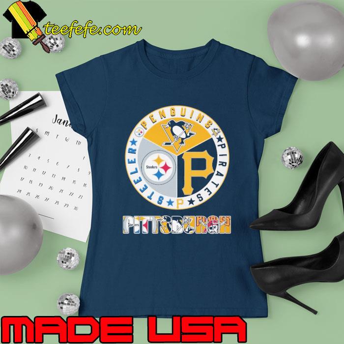 Pittsburgh penguins pirates steelers football s Ladies tee Pittsburgh penguins pirates steelers football s Ladies tee