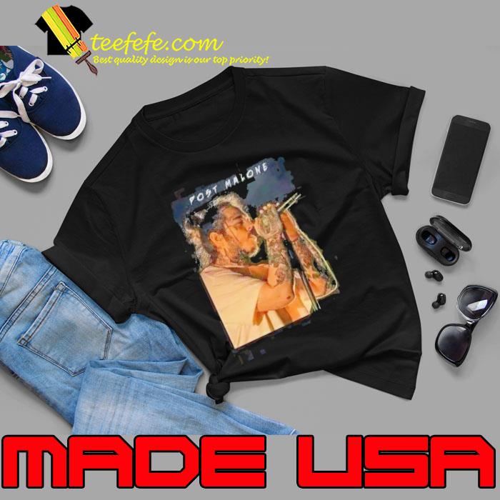 Post Malone x private singing american shirt Post Malone x private singing american shirt