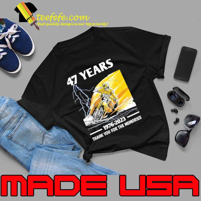 Premium 47 years 1976 2023 thank you for the memories signature s Unisex Premium 47 years 1976 2023 thank you for the memories signature s Unisex
