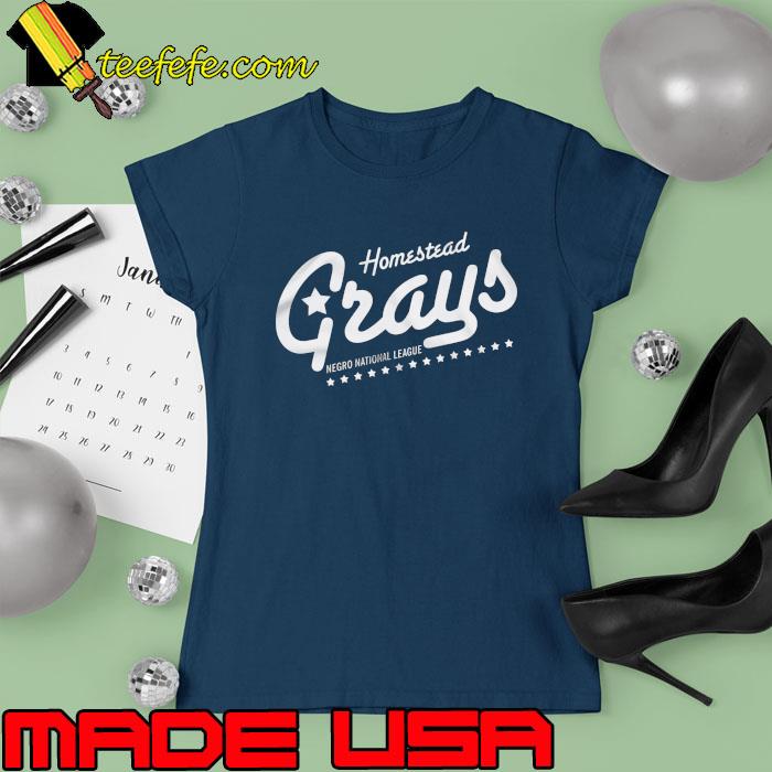 Premium homestead Grays Touring Negro national league T-Shirt Ladies tee Premium homestead Grays Touring Negro national league T-Shirt Ladies tee