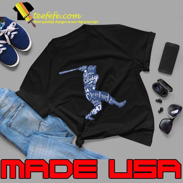 Premium larry Doby Cleveland Letters T-Shirt Unisex Premium larry Doby Cleveland Letters T-Shirt Unisex