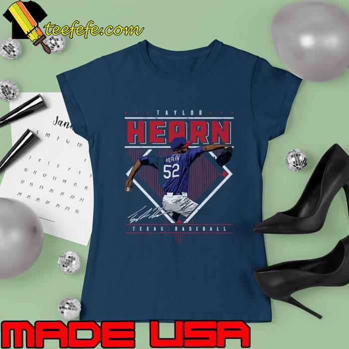 Premium taylor Hearn Texas Baseball Diamond Signature 52 T-Shirt Ladies tee Premium taylor Hearn Texas Baseball Diamond Signature 52 T-Shirt Ladies tee