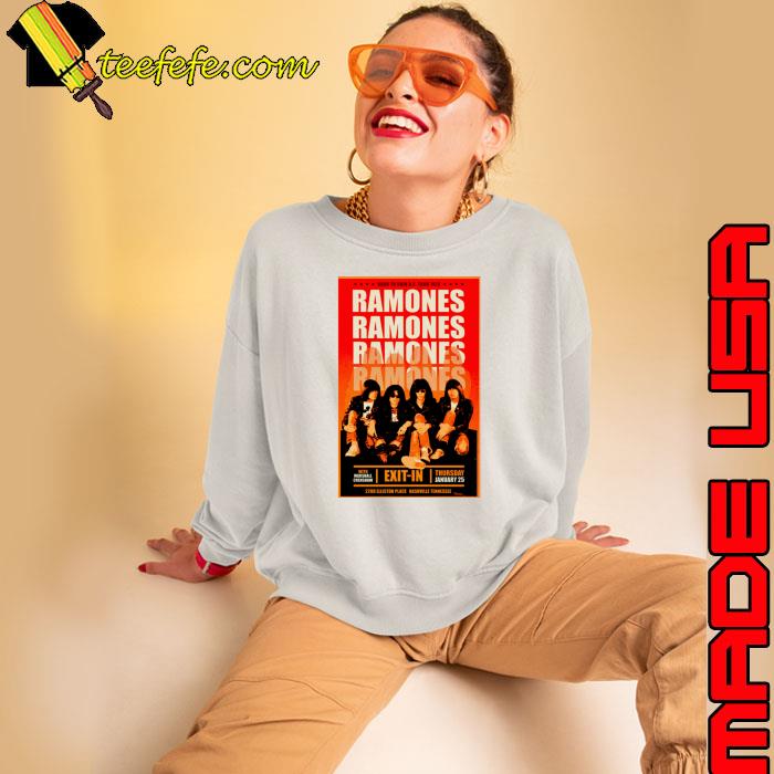 Ramones road to ruin u.s tour 1979 star 2208 elliston place T-Shirt Ramones road to ruin u.s tour 1979 star 2208 elliston place T-Shirt