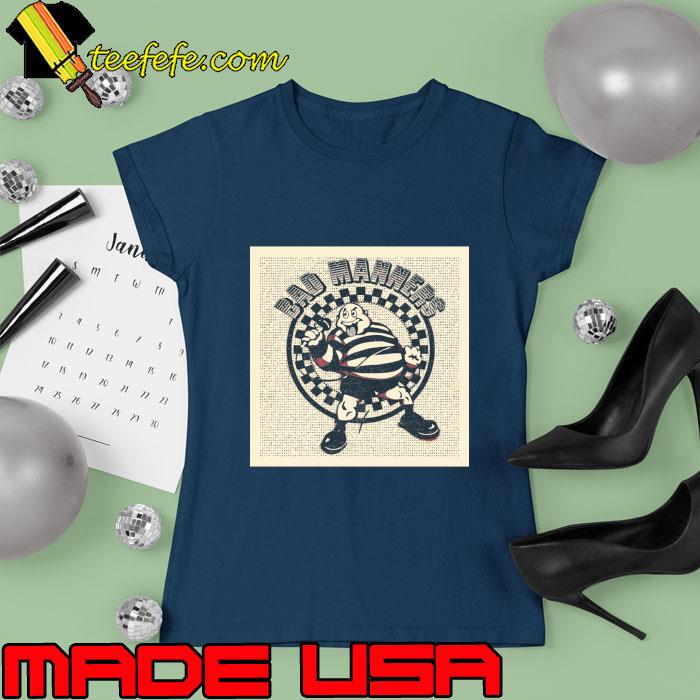 Retro Bad Manners Ska Band Buster Bloodvessel T-Shirt Ladies tee Retro Bad Manners Ska Band Buster Bloodvessel T-Shirt Ladies tee