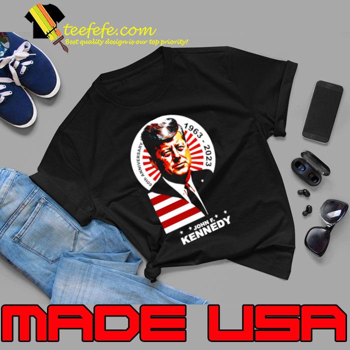 Retro President Kennedy Dallas 1963 2023 60th anniversary usa flag T-Shirt Retro President Kennedy Dallas 1963 2023 60th anniversary usa flag T-Shirt