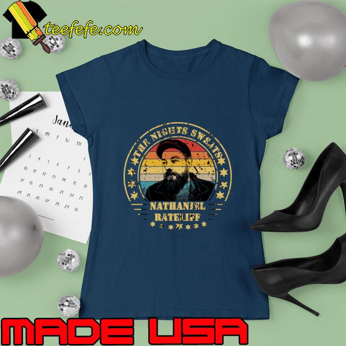 Retro Sunset Nathaniel Rateliff &The Nights Sweats Stars T-Shirt Ladies tee Retro Sunset Nathaniel Rateliff &The Nights Sweats Stars T-Shirt Ladies tee