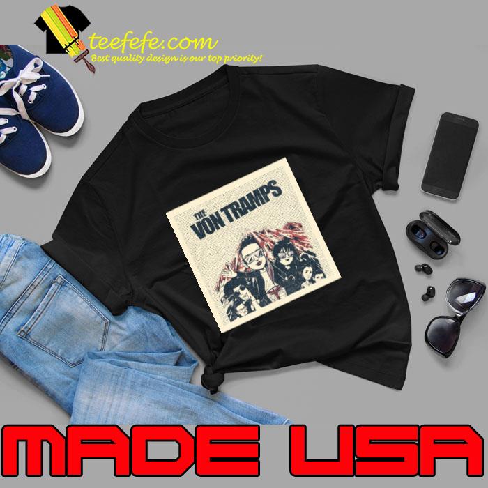Retro The Von Tramps tour 2023 T-Shirt