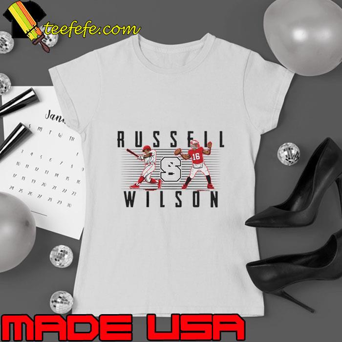 Russell Wilson An American Football And Baseball for Denver Broncos T-Shirt Ladies tee Russell Wilson An American Football And Baseball for Denver Broncos T-Shirt Ladies tee