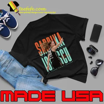 Sabrina Ionescu New York Liberty 37 Three Point Record Signature T-Shirt