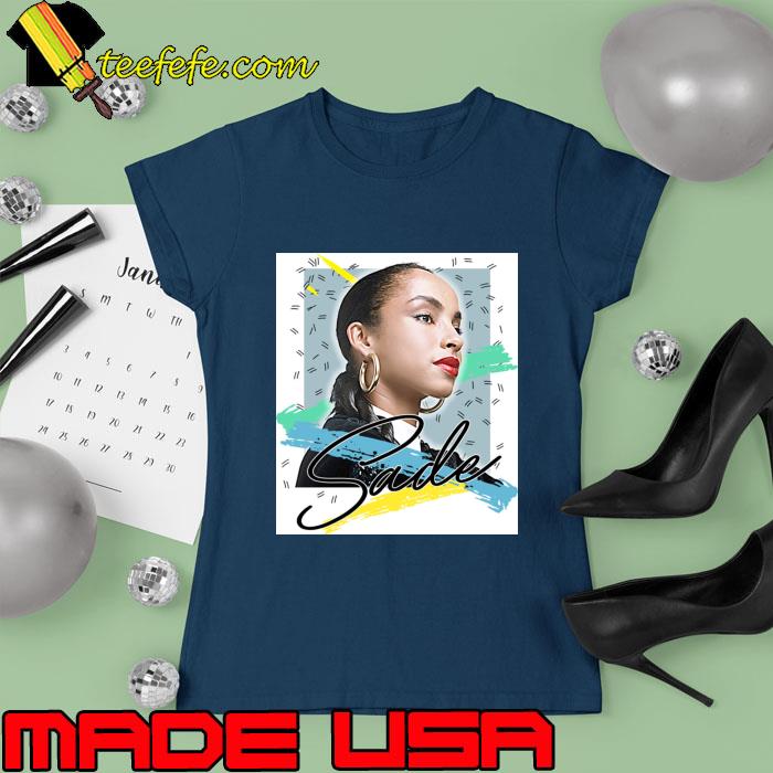 Sade Retro 80s Style Singer T-Shirt Ladies tee Sade Retro 80s Style Singer T-Shirt Ladies tee