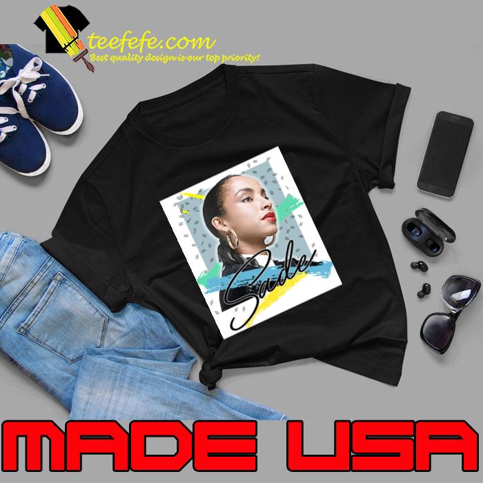 Sade Retro 80s Style Singer T-Shirt Sade Retro 80s Style Singer T-Shirt